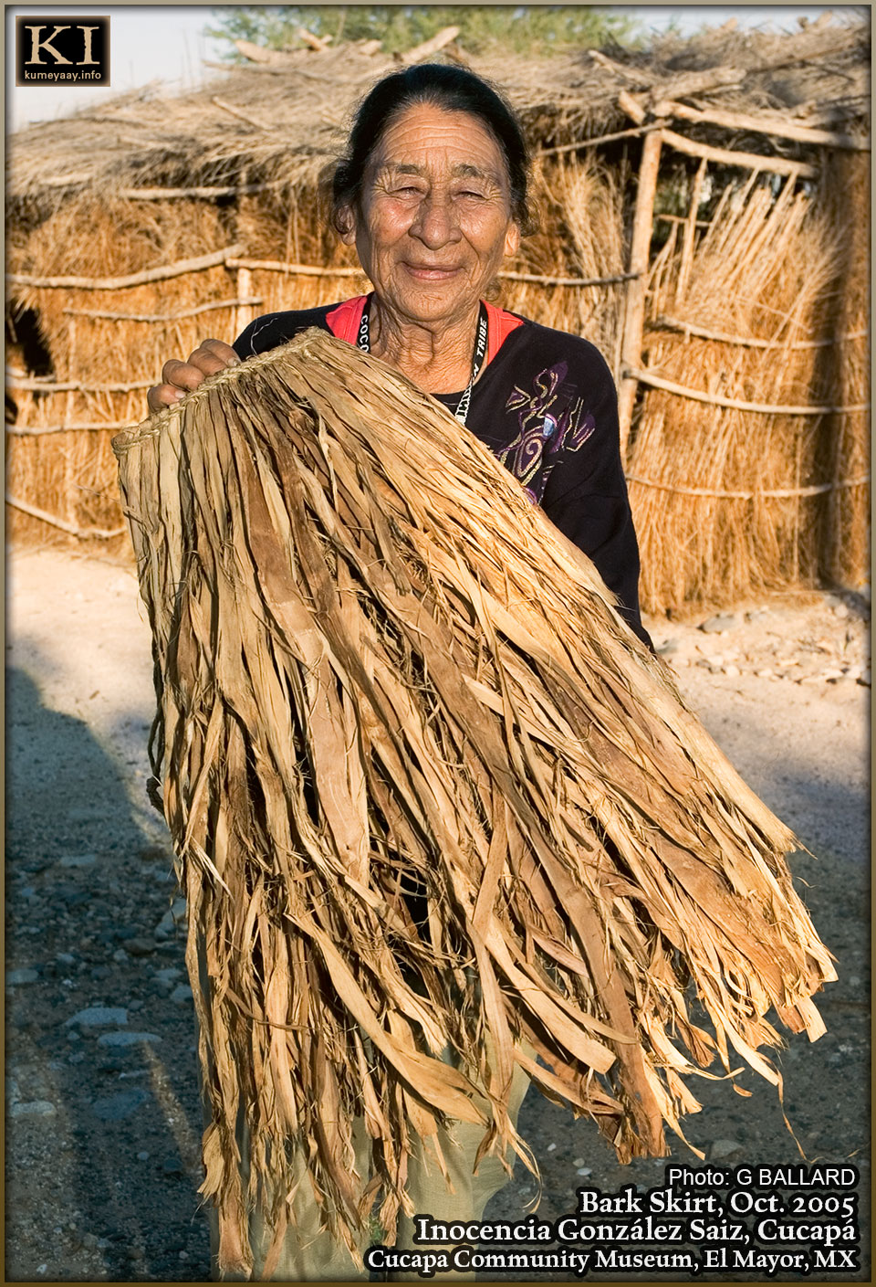 Cucapa Bark Skirt Ethnographic Artist