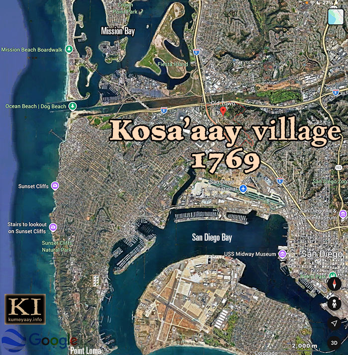 COSOY SATELLITE VIEW TOURIST INFORMATION ABOUT SAN DIEGO
