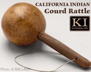 KUMEYAAY RATTLE