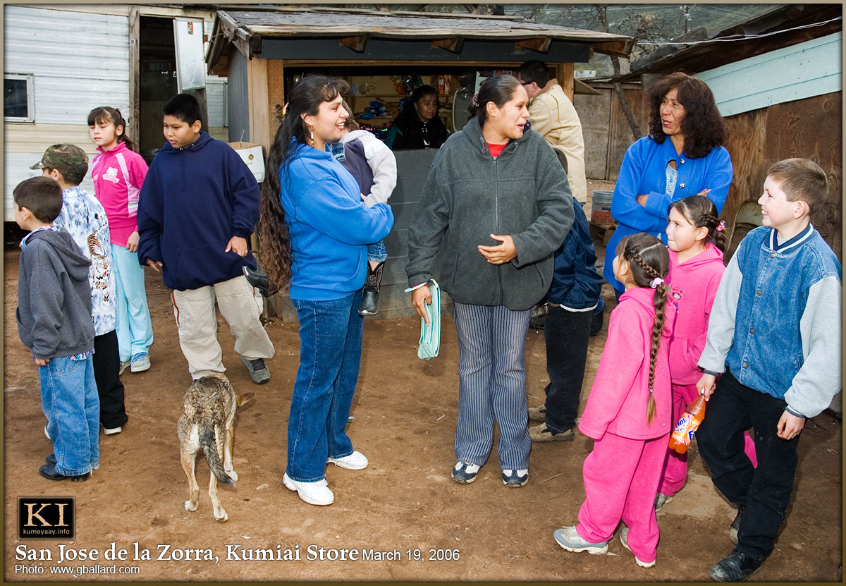 EVA SALAZAR AT THE KUMEYAAY STORE