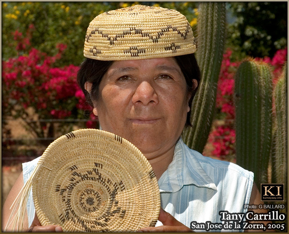 KUMEYAAY TRIBAL BASKET WEAVER