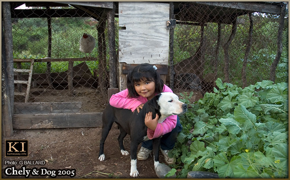 CHELY WITH DOG