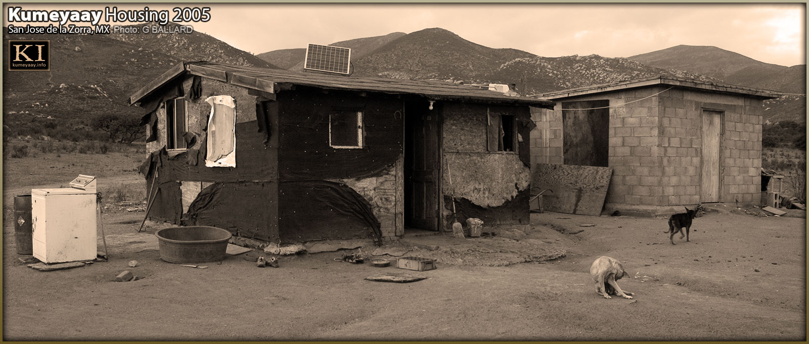 LIVING CONDITIONS DOCUMENTARY OF TRIBAL EJIDOS KUMIAI IN MEXICO