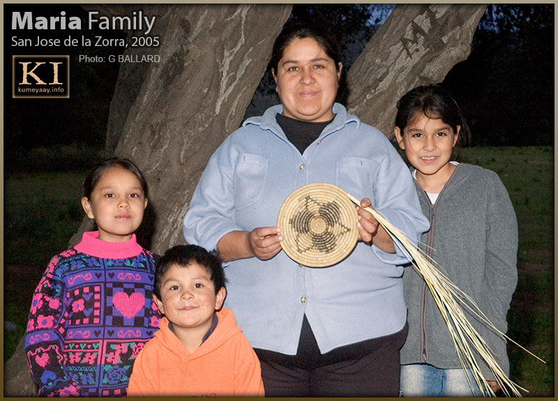 Maria family, two daughters and a son.