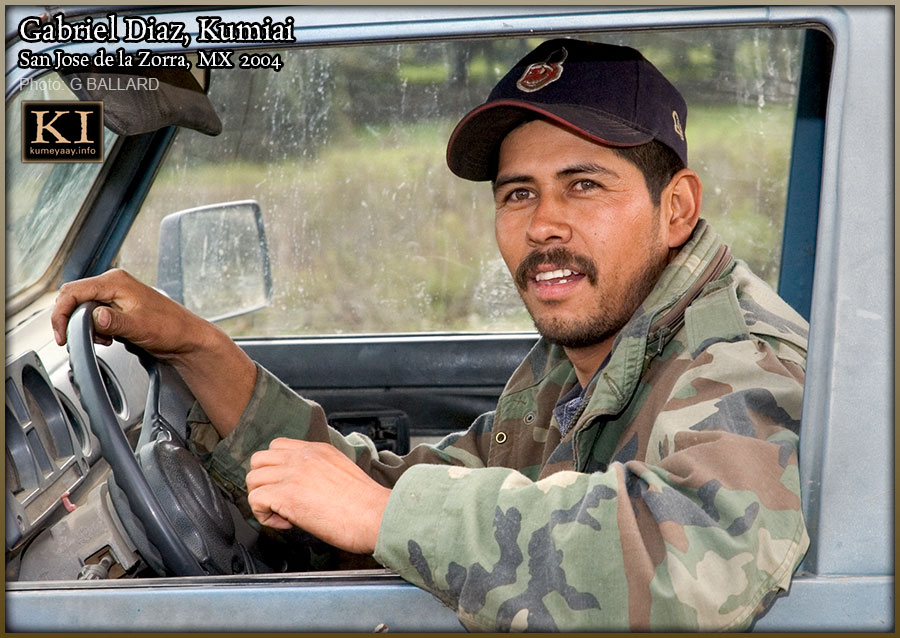 GABRIEL DIAZ IN RANCH VEHICLE