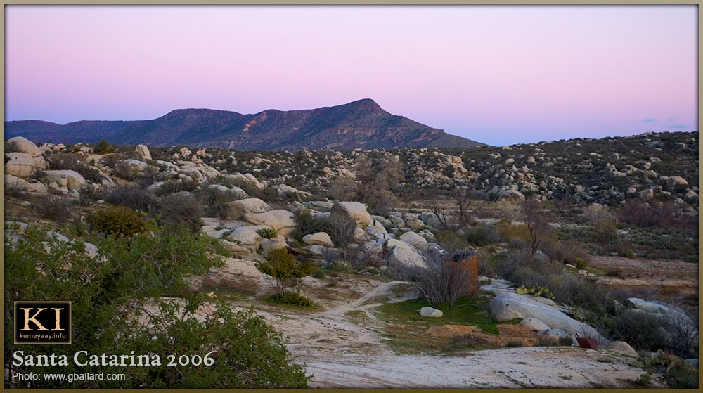 HIGH DESERT SCENIC LANDSCAPE AT DUSK