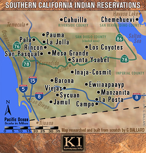 KUMEYAY CASINO MAP